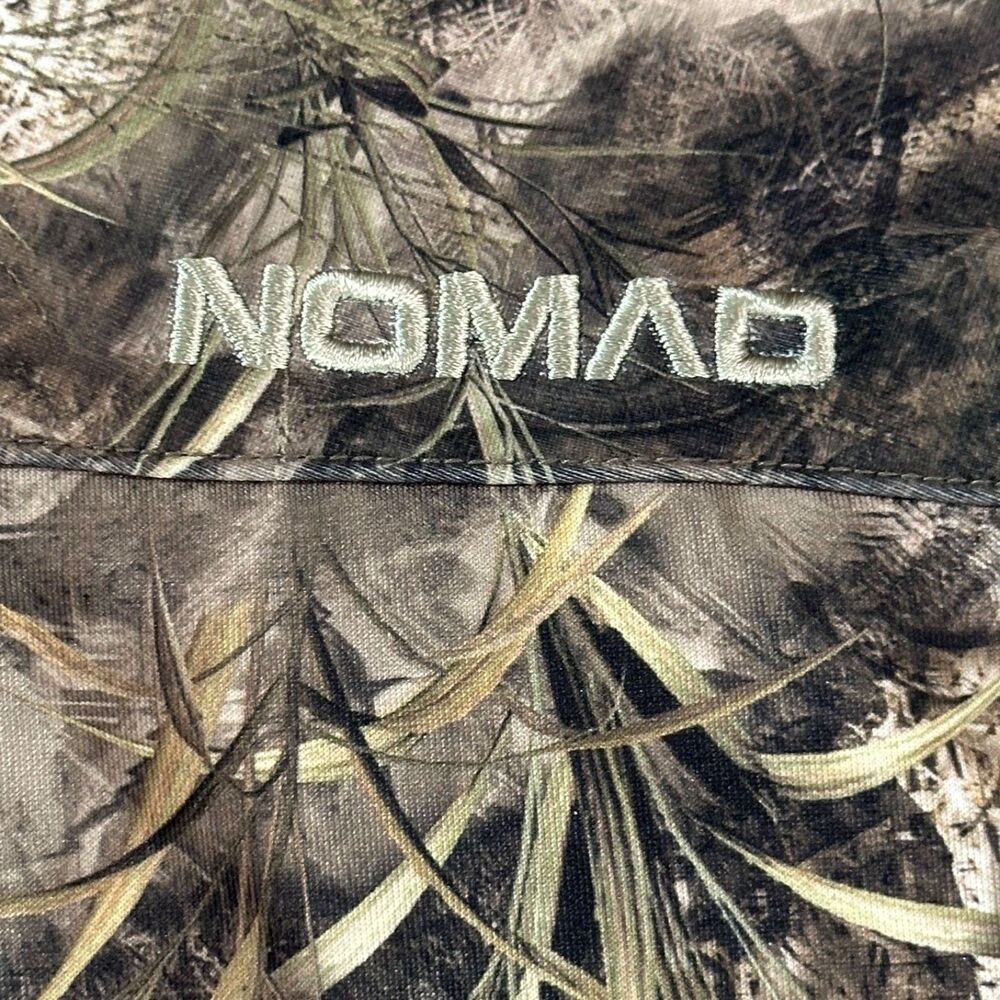 Nomad WPF Hunting Hoodie Mossy Oak Migrate Camo 1/4 Zip Mens Size L N1300052 - Picture 4 of 9